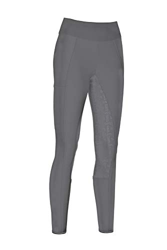 Pikeur Yara - Pantalón deportivo para mujer, agarre completo, talla 40, color gris