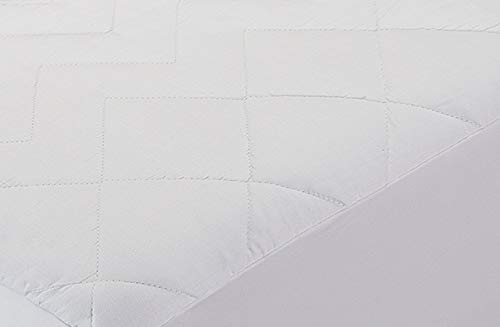 Pikolin Home - Protector/cubre colchón acolchado con tejido 100% algodón con tratamiento antialérgico y totalmente transpirable