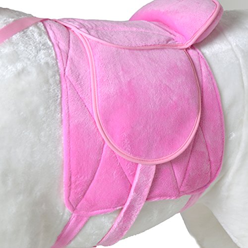Pink Papaya Caballo de Peluche XXL Lissy 105cm Unicornio Juguete Caballo niños - Capacidad hasta 100kg