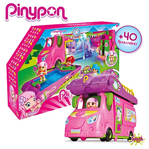 Pinypon Cool Caravan - Set de Juguete y Accesorios Divertidos con 1 Figura para niños y niñas de 4 a 8 años (Famosa 700015070)