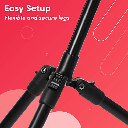 Pivo Tripod - Estructura extensible de aluminio de 160 cm para cámaras con rosca universal ¼ pulgadas. La estructura soporta hasta 3 kg. Opción de 3 niveles 800 g para cámaras DSLR