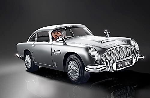 PLAYMOBIL 70578 James Bond Aston Martin DB5 - Edición Goldfinger, Para fans de James Bond, Coleccionistas y Niños de 5 a 99 años