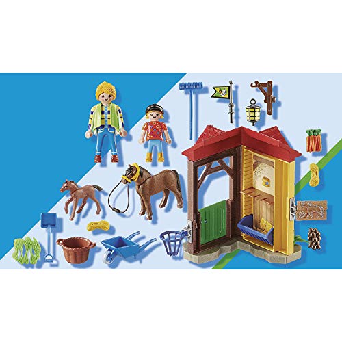 PLAYMOBIL Country 70501 Starter Pack Granja de Caballos, Para niños a partir de 3 años