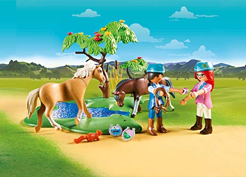 PLAYMOBIL DreamWorks Spirit - Desafío en el Río con Pru y Chica Linda, A partir de 4 Años (70330)