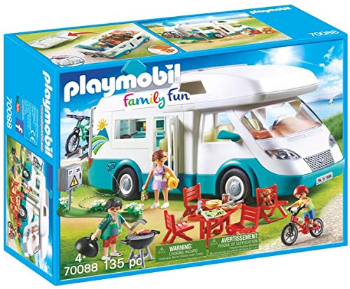 PLAYMOBIL Family Fun Caravana de Verano, A partir de 4 años (70088)
