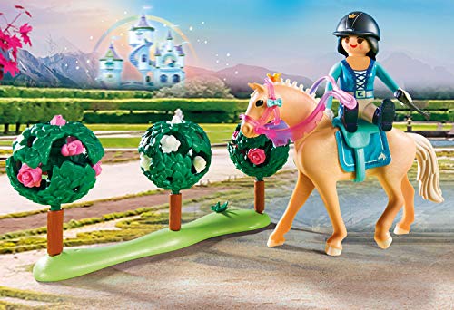 PLAYMOBIL Princess 70450 Clases de Equitación en el Establo, A partir de 4 años