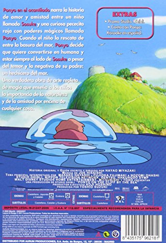 Ponyo En El Acantilado [DVD]