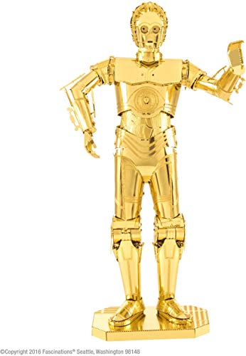 Professor PUZZLE Metal Earth Star Wars C-3PO Modelo Kit