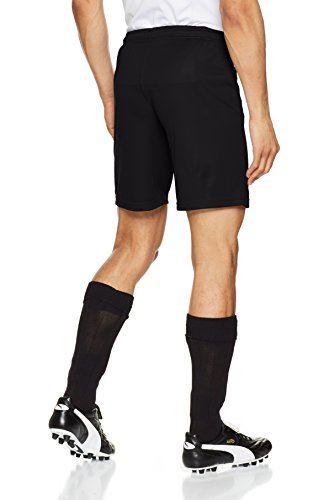 PUMA Liga Shorts Core Pantalones Cortos, Hombre, Negro Black White, L