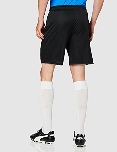 PUMA Liga Shorts Core Pantalones Cortos, Hombre, Negro Black White, L
