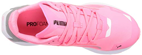 PUMA ULTRARIDE Runner ID WNS, Zapatillas para Correr de Carretera Mujer, Naranja (Luminous Peach/Metallic Silver), 40.5 EU