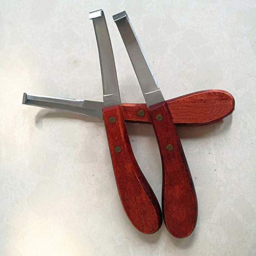 QOTSTEOS Juego de herramientas de corte de pezuña de caballo para el cuidado de caballos, herramienta de corte de herraduras para el cuidado del caballo (tamaño: 3 piezas)