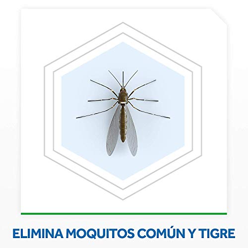 Raid difusor eléctrico Anti Mosquitos comunes y Tigre, 270 Noches, 9 recambios-Pack de 3 Unidades, Azul