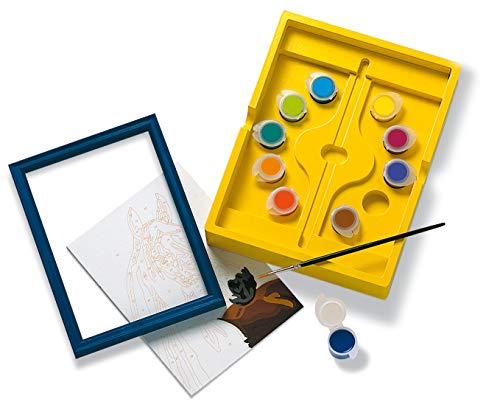 Ravensburger CreArt Caballo, Kit de Pintura, Pintar por Números, Juego Creativo para Niños y Niñas, Edad Recomendada 7+