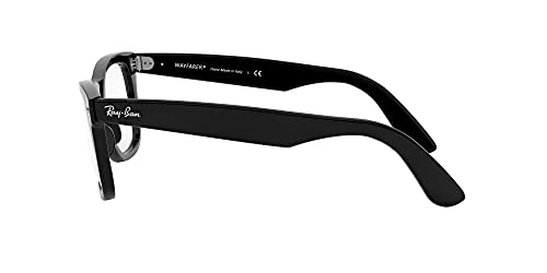 Ray-Ban 0rx 4340v 2000 50 Monturas de Gafas, Shiny Black, Unisex-Adulto