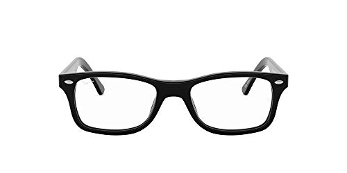 Ray Ban RX5228 - Marcos para anteojos, estilo Wayfarer, 50 x 17 x 140 mm, color negro