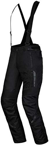 Rebelhorn Thar II Pantalones de Moto para Hombre 3 Capas Forro de Membrana Impermeable de Nivel CE 1 Protectores Sistema Clima Paneles Antideslizantes Elementos Reflectantes