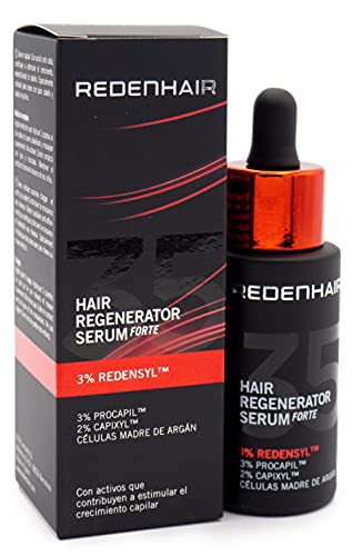 Redenhair Hair Regenerator Serum Forte, Serum Regenerador Capilar, Tratamiento Anticaída de Cabello, Estimulador Crece Pelo - 50 ml