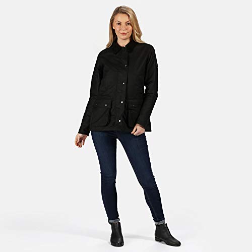 Regatta Manteau Femme Lady Country Jacket, Dark Khaki, FR : L (Taille Fabricant : 16) Womens