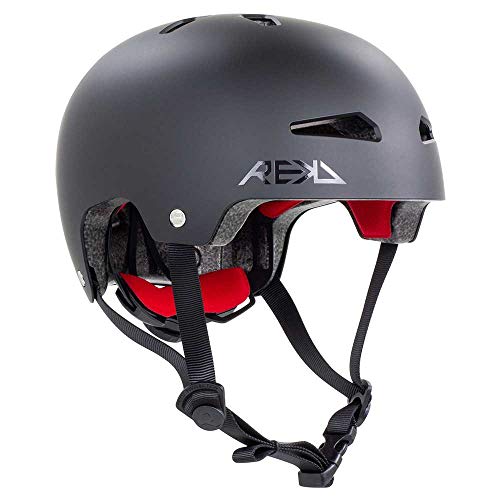Rekd Junior Elite 2.0 Helmet Casco, Juventud Unisex, Black (Negro), XXXS/XS 46-52cm