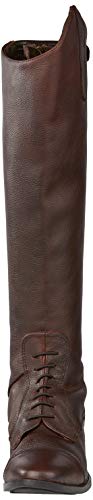 Rhinegold Elite Luxus - Botas de equitación de piel con cordones, color marrón
