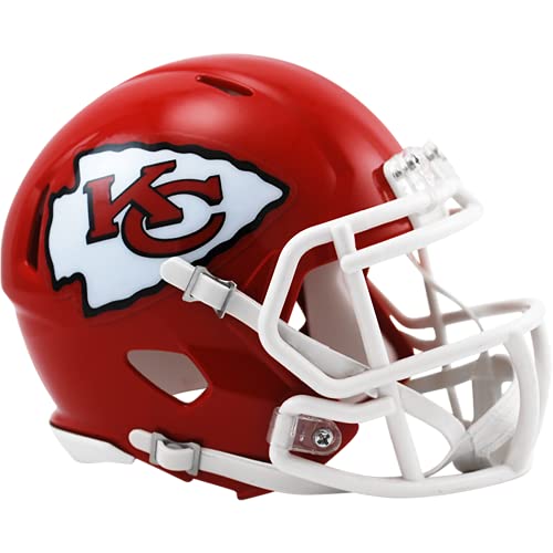 Riddell NFL Kansas City Chiefs Speed Mini Casco de fútbol