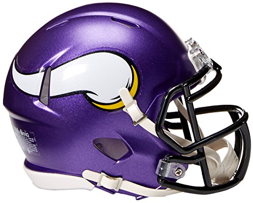 Riddell NFL Minnesota Vikings Speed Mini Casco de fútbol