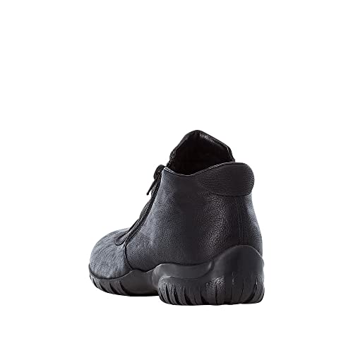 Rieker L4691-01 - Zapatillas altas, color: Schwarz (schwarz/schwarz 01), Negro, 39