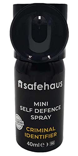 SAFEHAUS Mini Spray Defensa Personal para identificar al atacante
