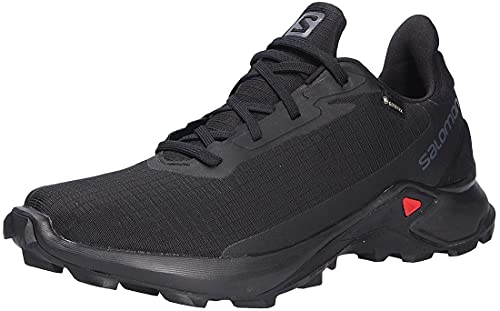 Salomon Alphacross 3 Gore-Tex (impermeable) Hombre Zapatos de trail running, Negro (Black/Black/Black), 44 EU