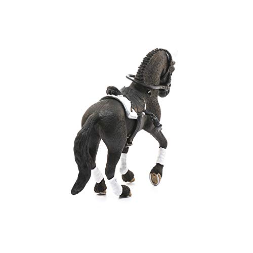 Schleich 42457 Horse Club Play Set - Concurso equestre semental frisón, juguetes a partir de 5 años