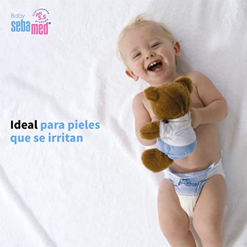 Sebamed Baby Toallitas Oleosas - Limpieza suave y eficiente y protección higiénica frente a la irritación de la delicada piel del bebé, Dermatológicamente probado, 70 unidades