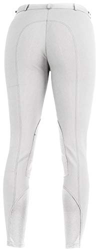 Shires Portland Pantalones de hípica de concurso, color blanco, tamaño 28"
