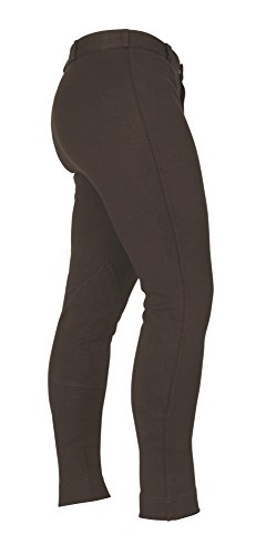 Shires Saddlehuggers - Pantalones de equitación para hombre, 86,4 cm, color negro