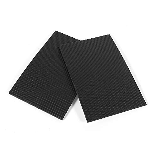 SJSP Alfombrilla Antideslizante Engrosada Negra de 2 Piezas para Almohadillas de pies EVA de Mesa y Silla