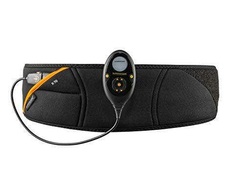 Slendertone Pack Cinturón Abs7 y brazaletes tonificantes para Mujer Abdominal Electroestimulacion, Women's, Negro, 69-119cm, 27-47cm