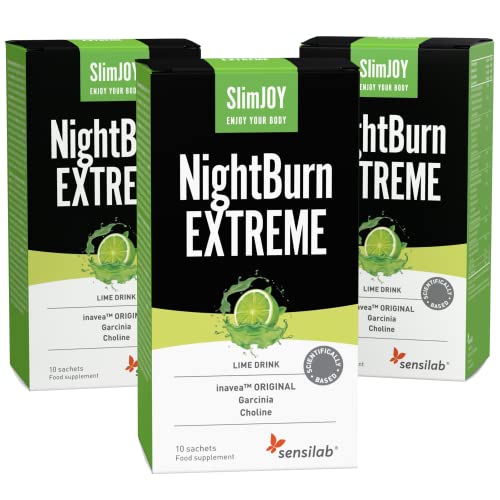 SlimJOY NightBurn EXTREME con Garcinia Cambogia - 3x10 sobres, suficiente para 30 días