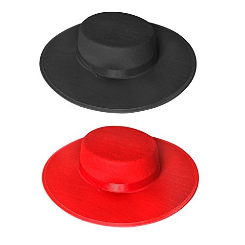 Sombrero Cordobés Negro Adulto Fieltro (1 UD)
