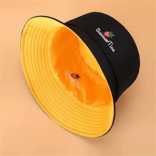 Sombrero de Cubo Plegable de Verano Unisex para Mujer, Gorra de Pesca de algodón con protección Solar al Aire Libre, Gorra de Pesca para Hombre, Sombreros para prevenir el Sol -A20-Adult(58cm)