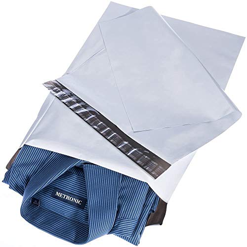 Switory 25pc 30.5cmx39.5cm Bolsas para Envíos, Anuncios de correo de polietileno blanco, sobres de envío Sobres de correo Bolsas para embalaje