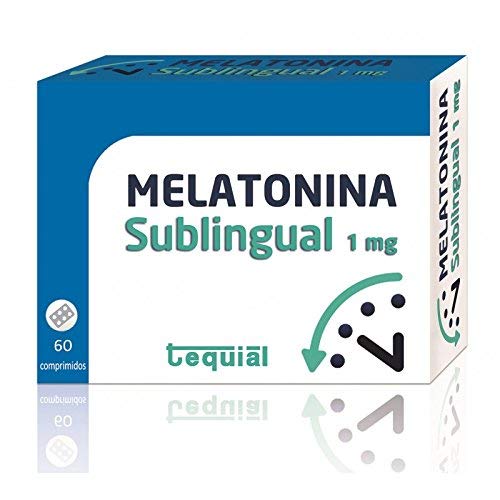 Tequial - Melatonina 1 Mg, 60 Comprimidos Sublinguales