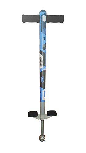 Think Gizmos Pogo Stick para niños - Saltadores para niños Modelo Aero Advantage - Juguetes niño 5 años a 10 años MAX 36 kg - Stick Jumper (Azul y Negro)