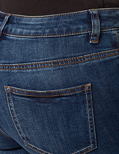 TOM TAILOR Alexa Jeans Style Von TOM TAILOR Hat Ein Gerade Geschnittenes Und Etwas Weiteres Bein Jeans Slim, Mujer, Azul (Mid Stone Wash Denim 10281), W26/L34