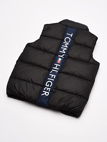 Tommy Hilfiger Essential Padded Vest Chaqueta Acolchada, Negro, 14 años para Niños