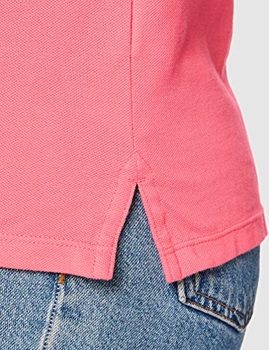 Tommy Hilfiger Tjw Slim Polo Camiseta, Rosa (Botanical Pink), S para Mujer