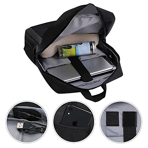 Travel Laptop Backpack,Hunger Games Mock Ing Jay,,Business Anti Theft Computer Bag Slim Durable with USB Charging Port