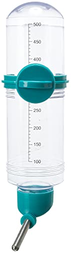 Trixie Botella bebedero con tornillo fijador, 500 ml, 1 unidad, color surtido