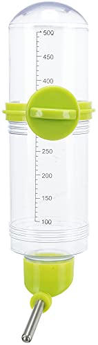 Trixie Botella bebedero con tornillo fijador, 500 ml, 1 unidad, color surtido