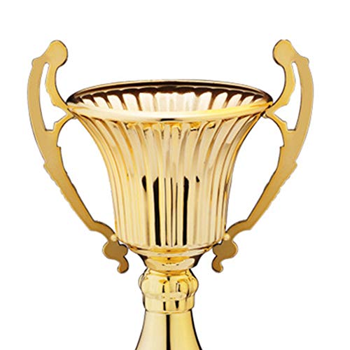 Trofeo: Trofeo Golden Horse, Trofeo de competición, Trofeo de Metal para Atletismo Deportivo (tamaño: 9 cm, 27 cm)