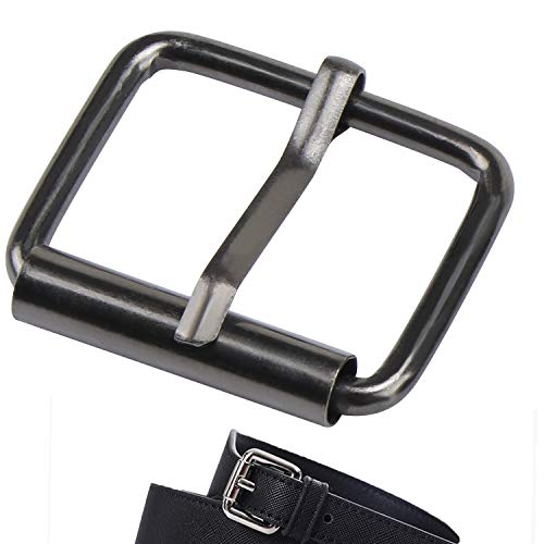 TsunNee - Hebillas de metal para 5 tamaños, 5 tamaños, hebillas para bolsos, correa de cuero, accesorios de mano, color negro